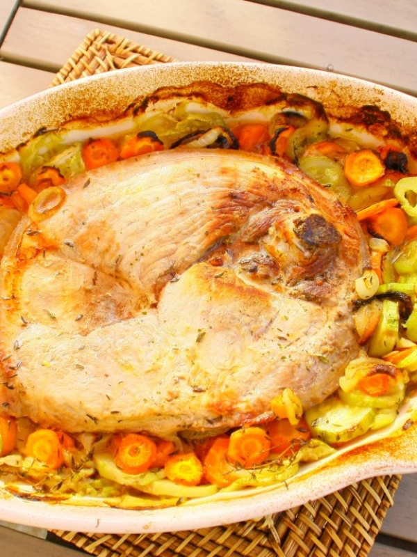 Rouelle de porc au four : la recette simple