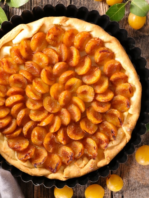 Tarte mirabelle traditionnelle : la recette immanquable