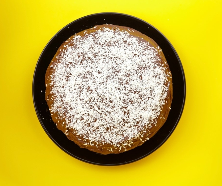 Recette de la tarte chocolat noix de coco