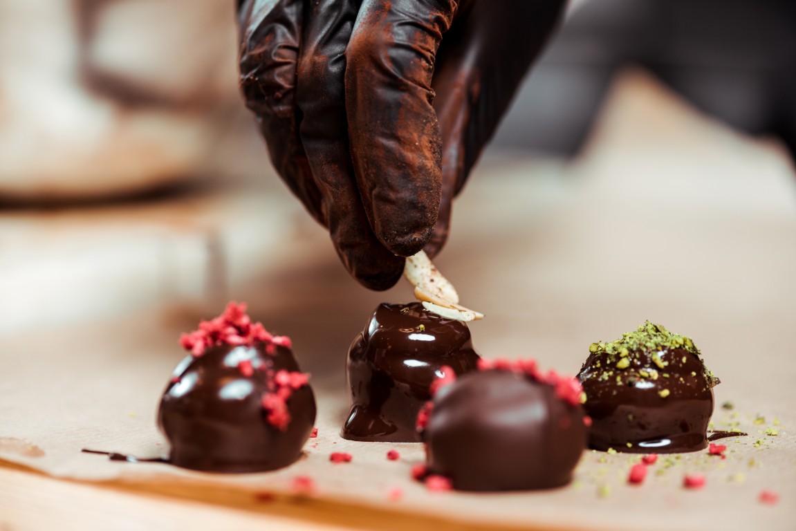 art de dresser un dessert